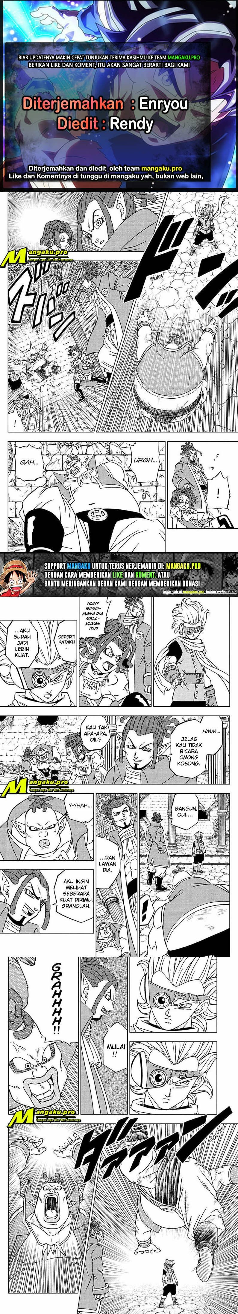 Dragon Ball Super Chapter 70.2 - halaman 1