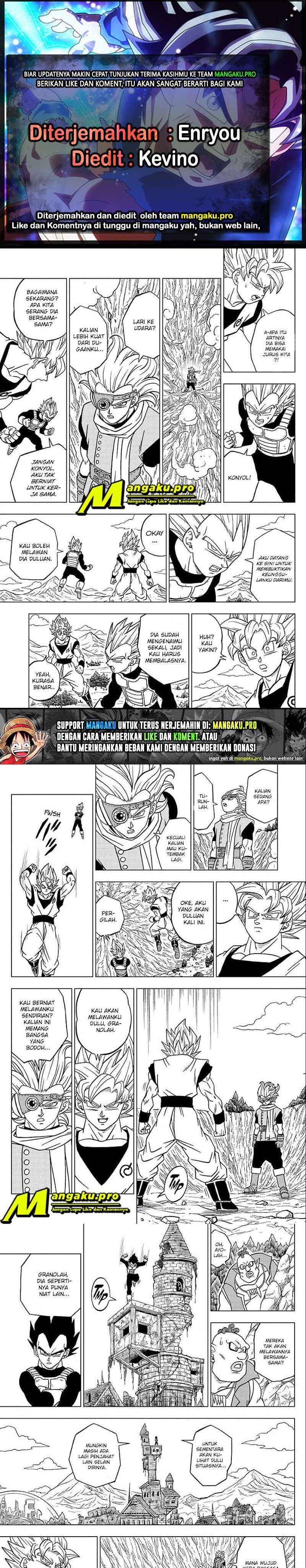 Dragon Ball Super Chapter 72.2 - halaman 1
