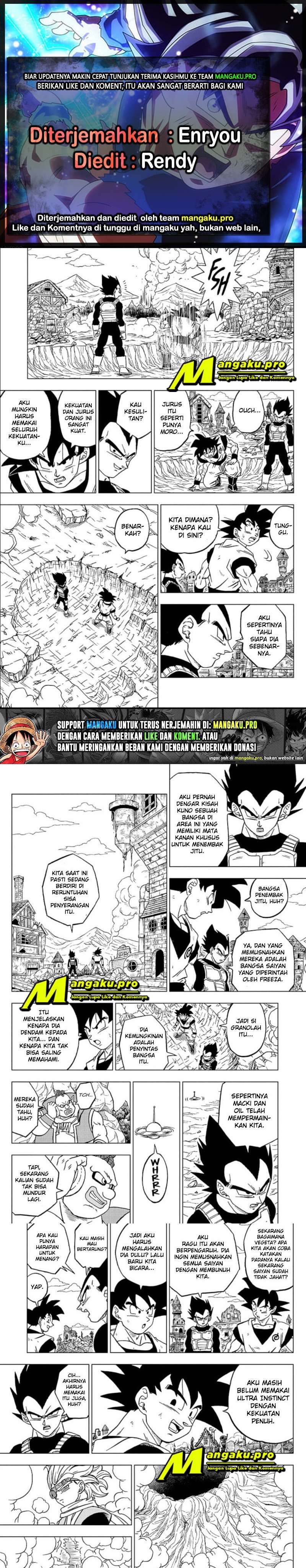 Dragon Ball Super Chapter 73.2 - halaman 1