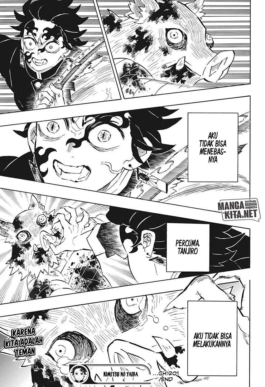Kimetsu no Yaiba Chapter 201 - halaman 20