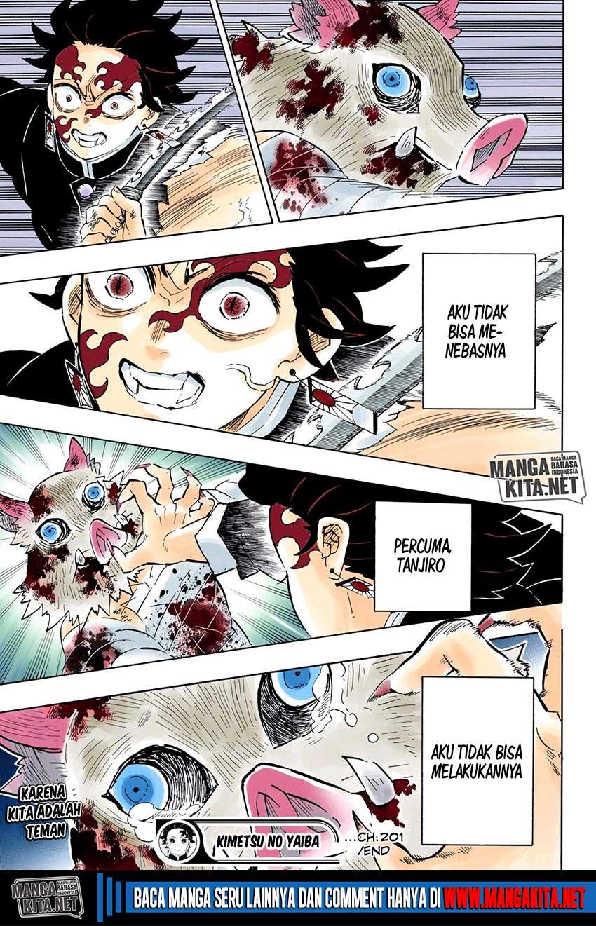 Kimetsu no Yaiba Chapter 201 - halaman 20