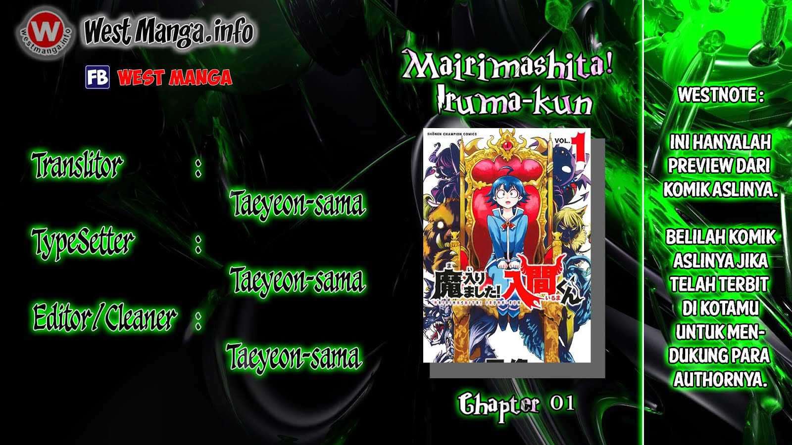 Mairimashita! Iruma-kun Chapter 1 - halaman 4