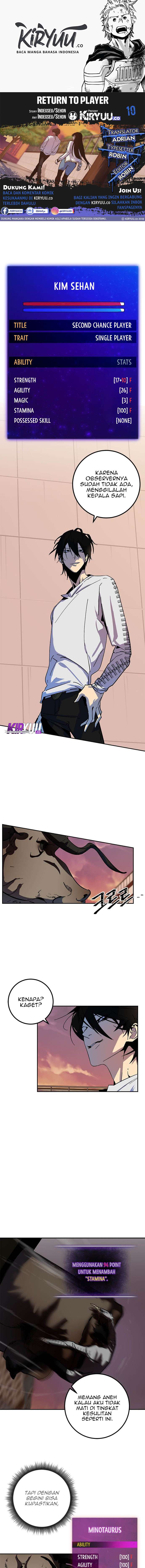 Return to Player Chapter 10 - halaman 1