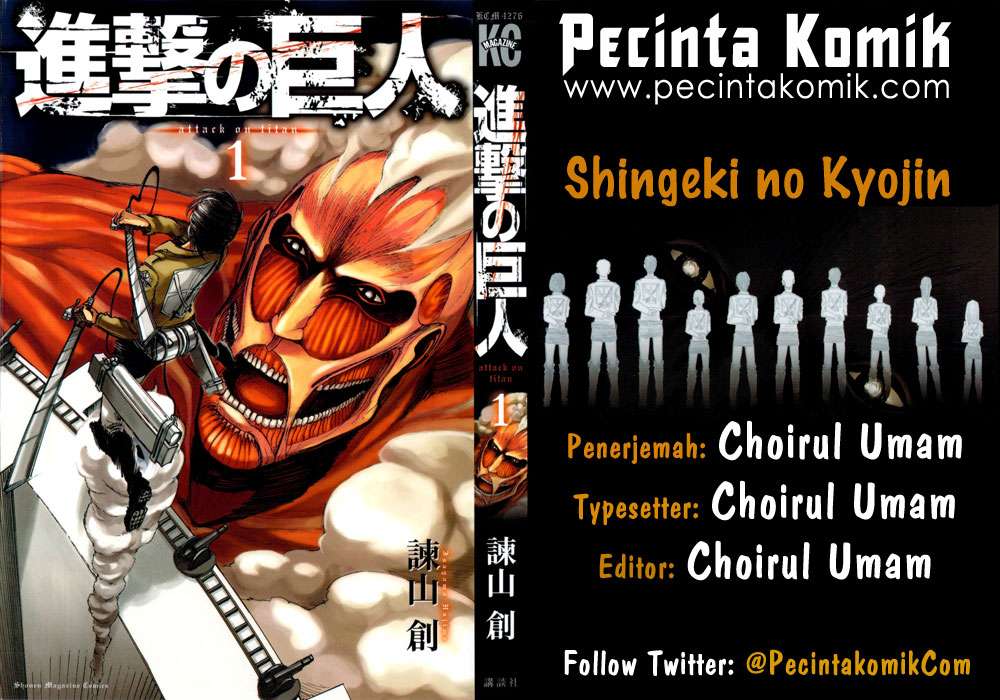 Shingeki no Kyojin Chapter 1 - halaman 1