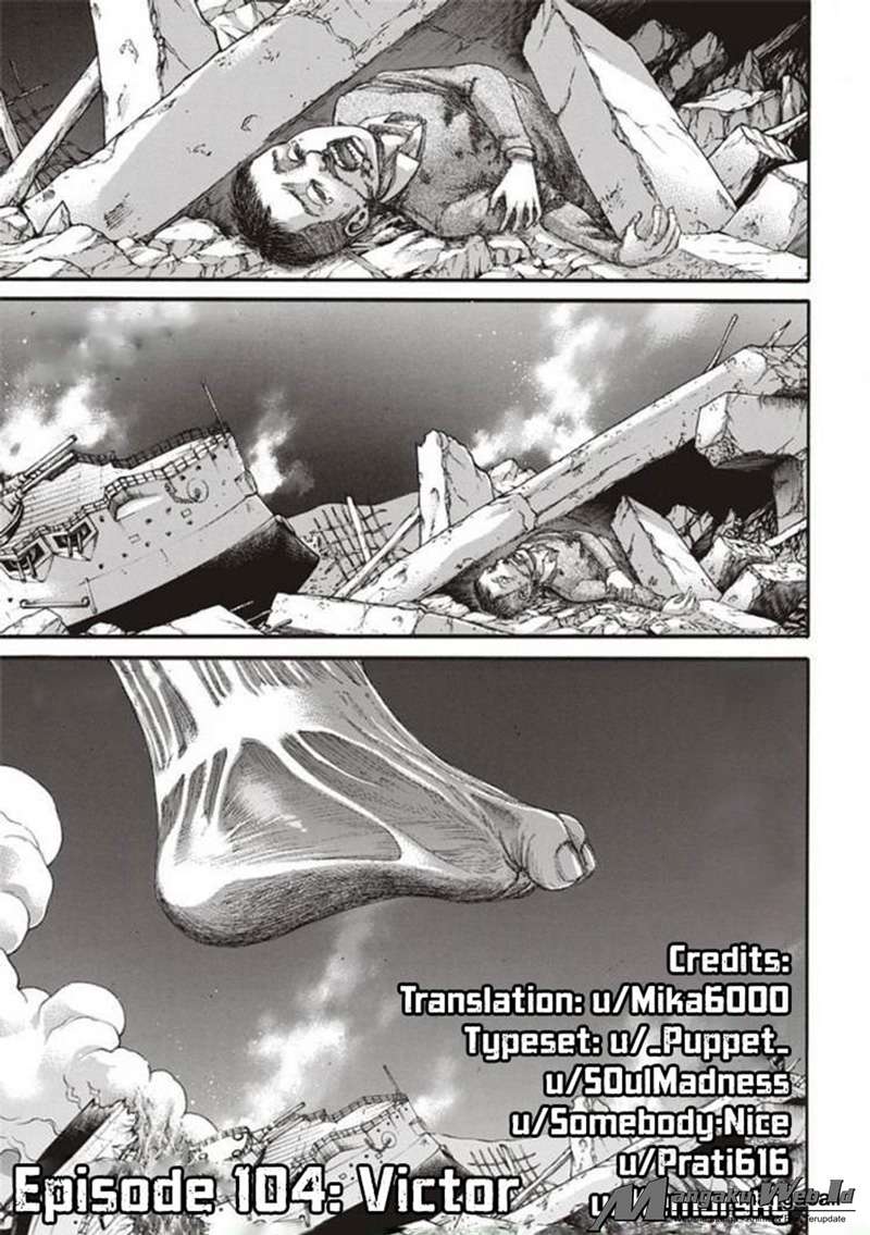 Shingeki no Kyojin Chapter 104 - halaman 2