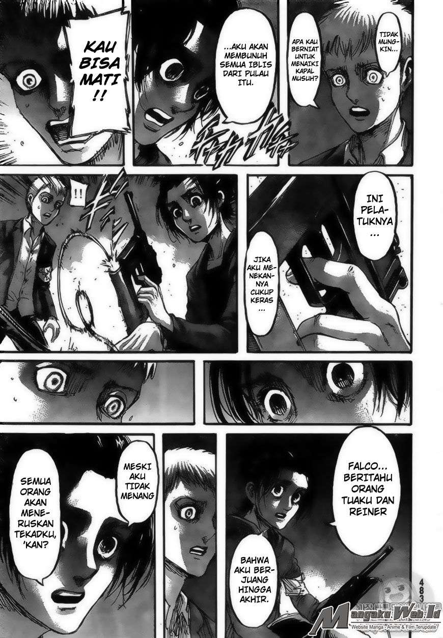 Shingeki no Kyojin Chapter 105 - halaman 20