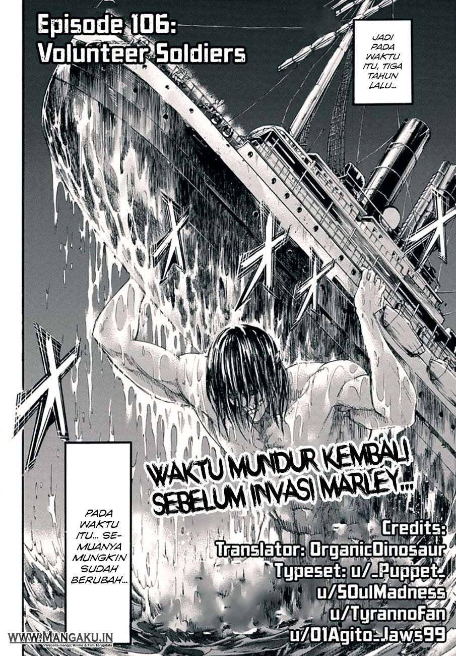 Shingeki no Kyojin Chapter 106 - halaman 3