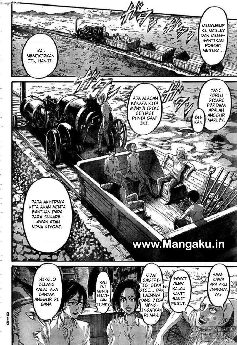 Shingeki no Kyojin Chapter 108 - halaman 19