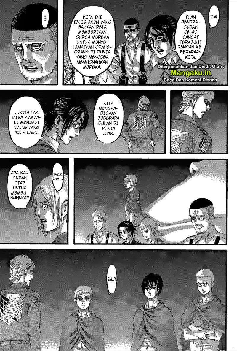 Shingeki no Kyojin Chapter 127.1 - halaman 15