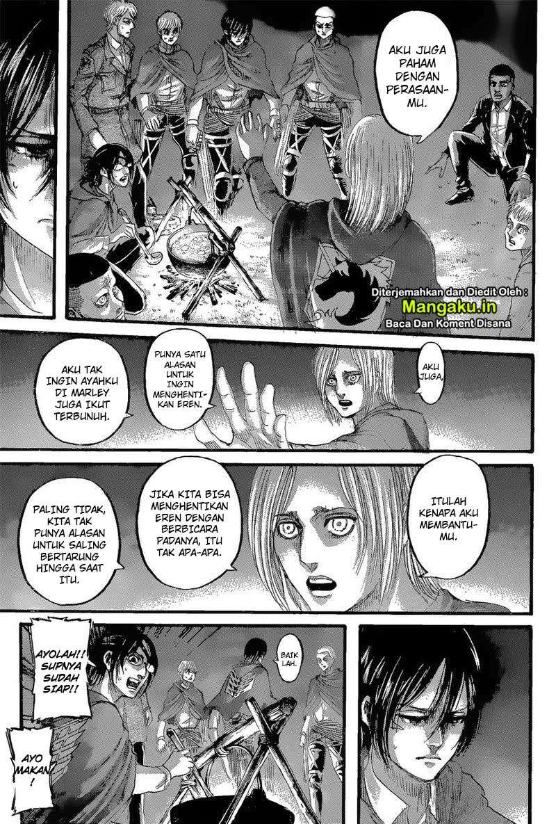Shingeki no Kyojin Chapter 127.1 - halaman 19