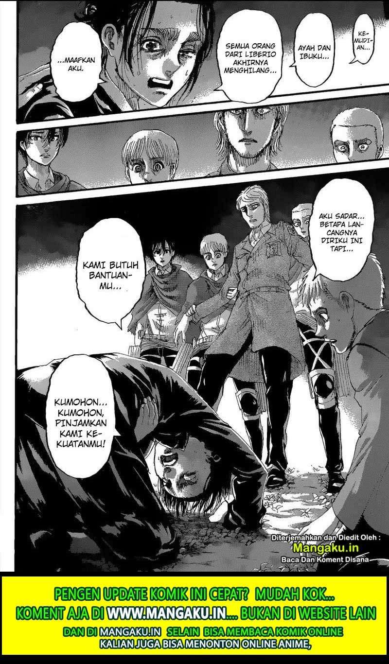 Shingeki no Kyojin Chapter 127.2 - halaman 16