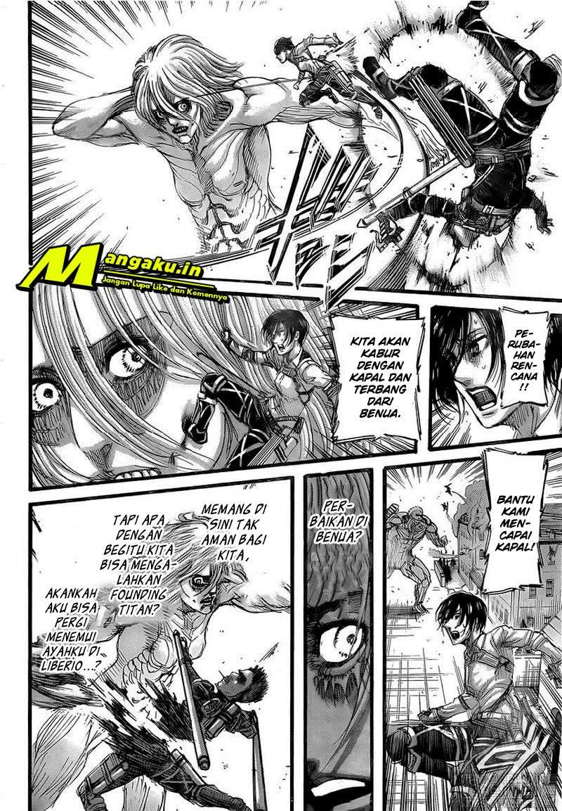 Shingeki no Kyojin Chapter 129.1 - halaman 10