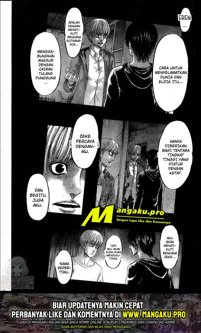 Shingeki no Kyojin Chapter 130.1 - halaman 10
