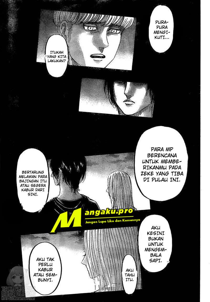 Shingeki no Kyojin Chapter 130.1 - halaman 11