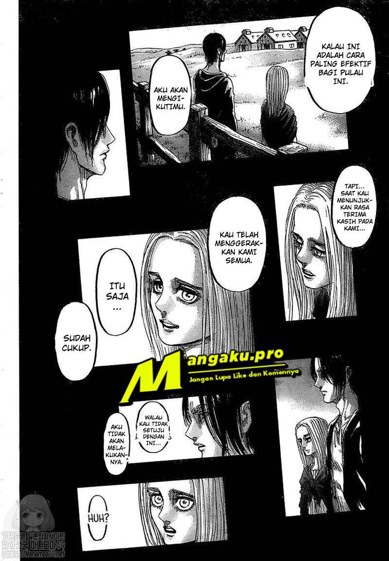 Shingeki no Kyojin Chapter 130.1 - halaman 12