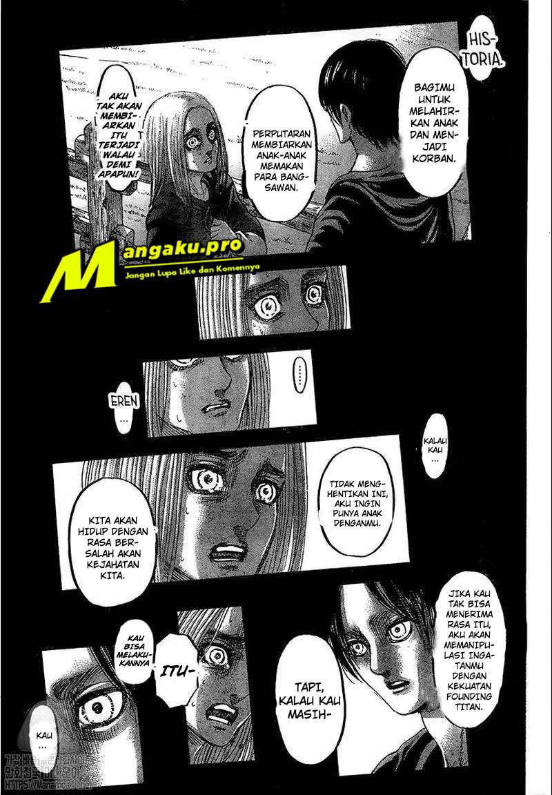 Shingeki no Kyojin Chapter 130.1 - halaman 15