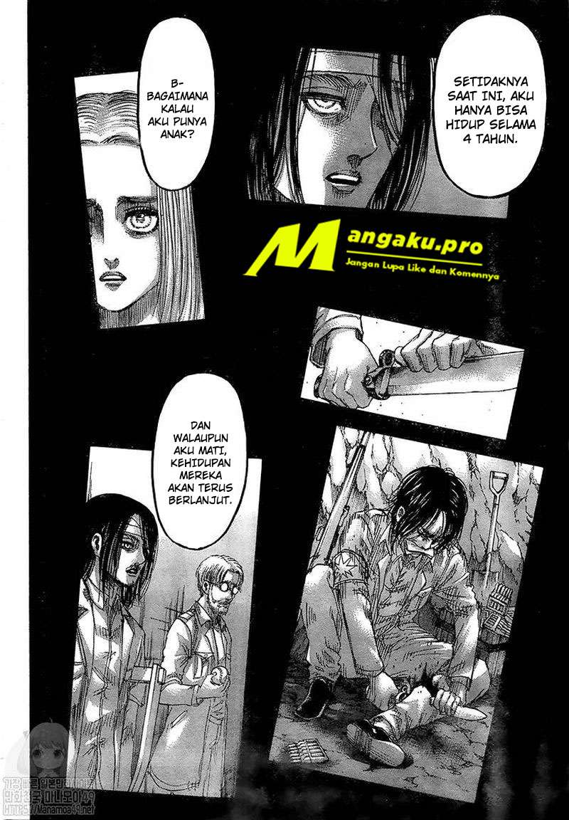 Shingeki no Kyojin Chapter 130.1 - halaman 18