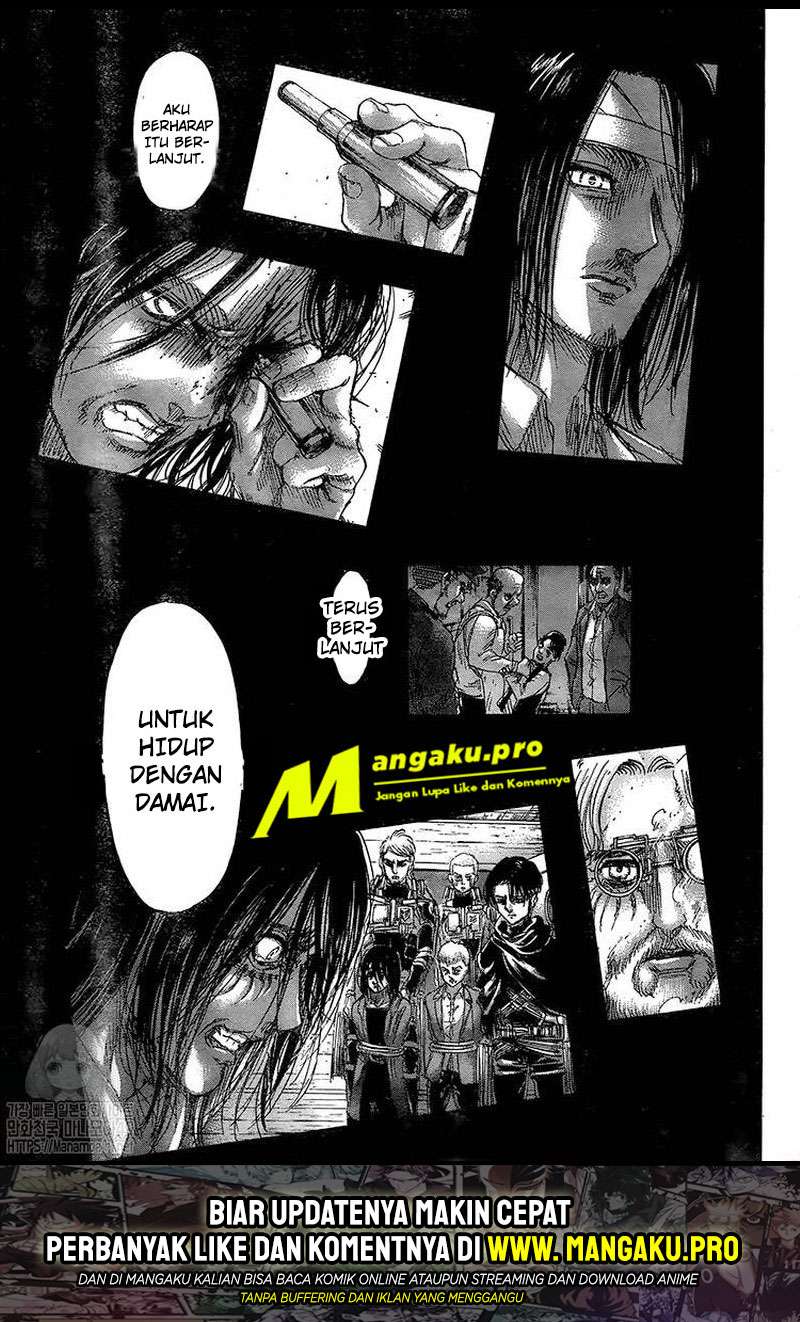 Shingeki no Kyojin Chapter 130.1 - halaman 19