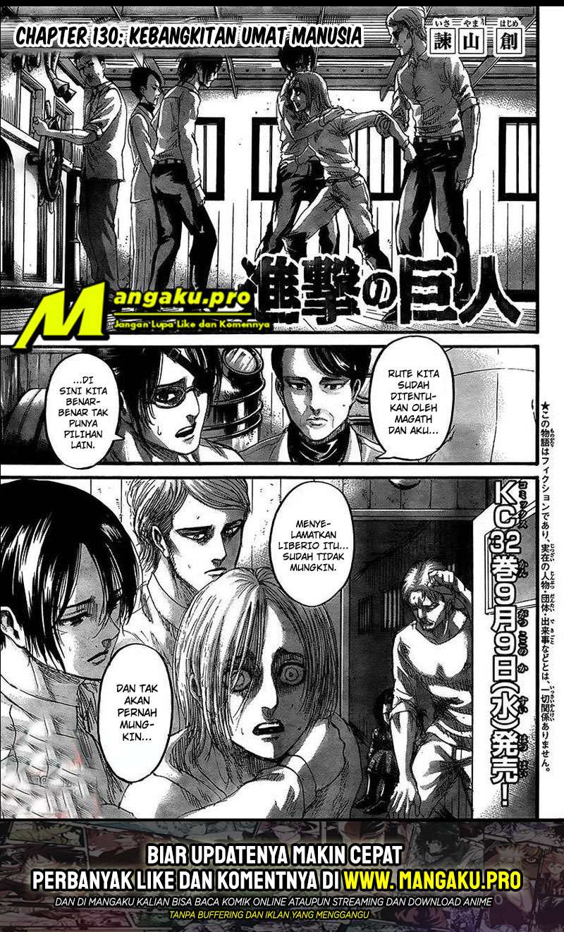 Shingeki no Kyojin Chapter 130.1 - halaman 3