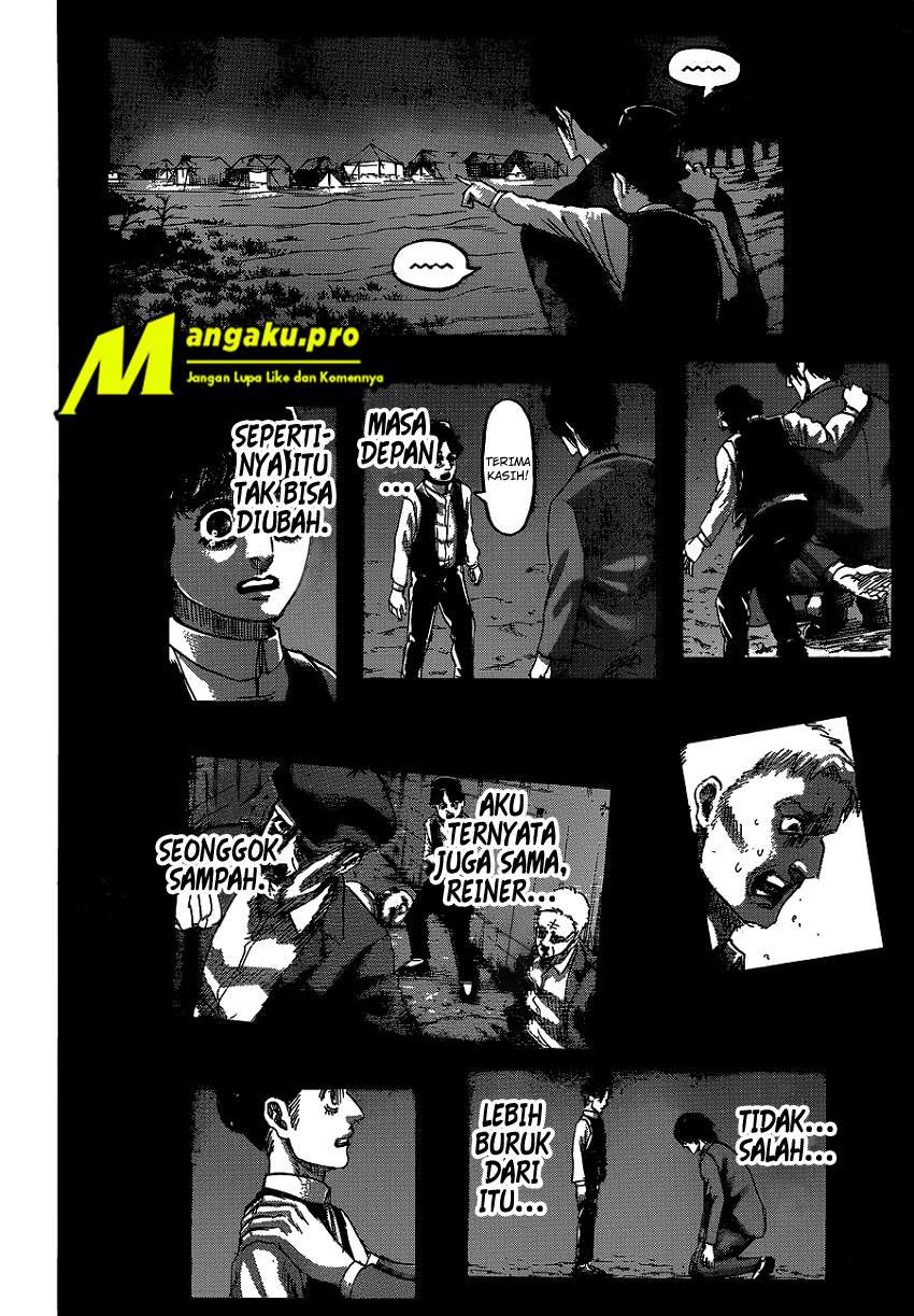 Shingeki no Kyojin Chapter 131.1 - halaman 12