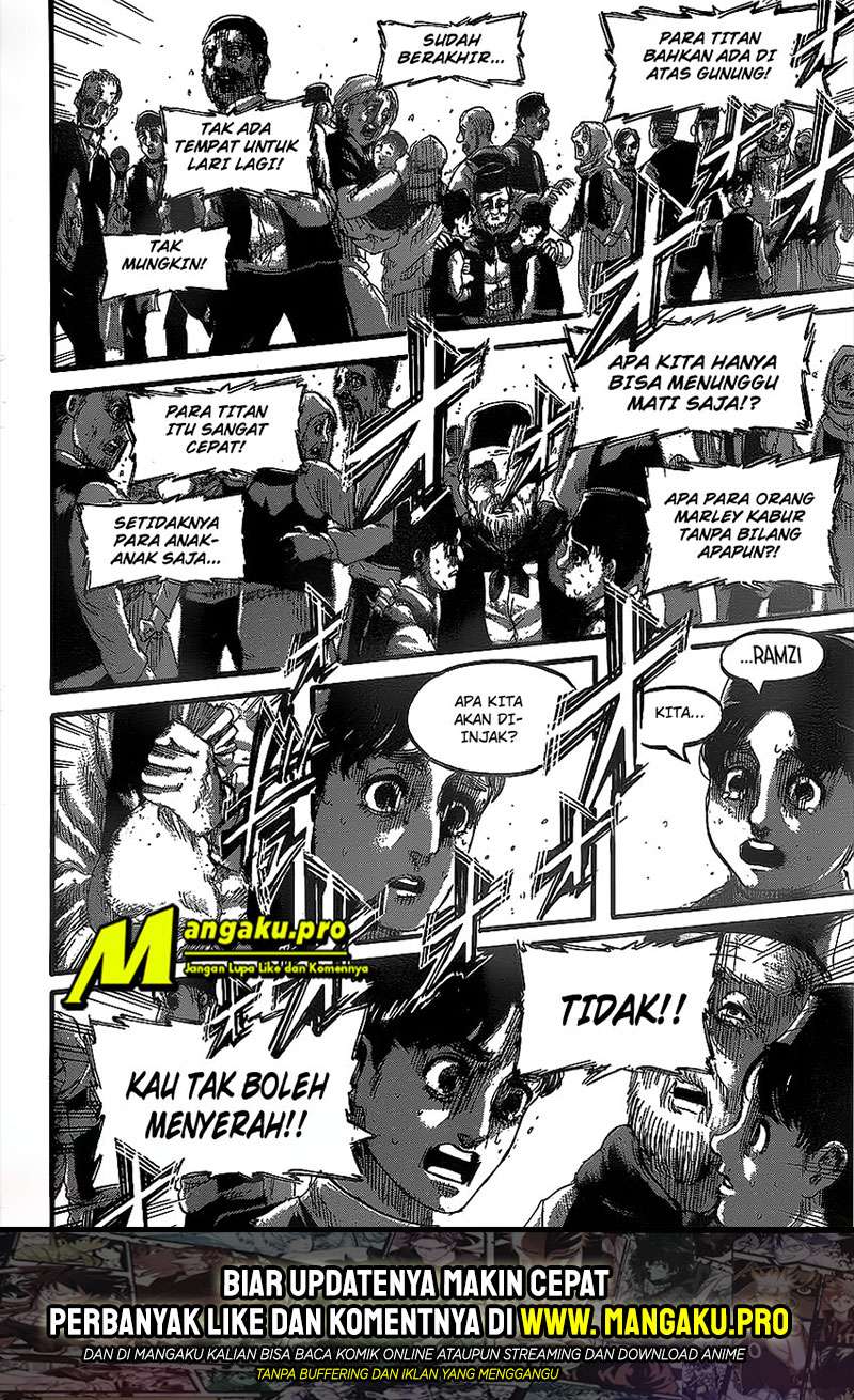Shingeki no Kyojin Chapter 131.1 - halaman 16