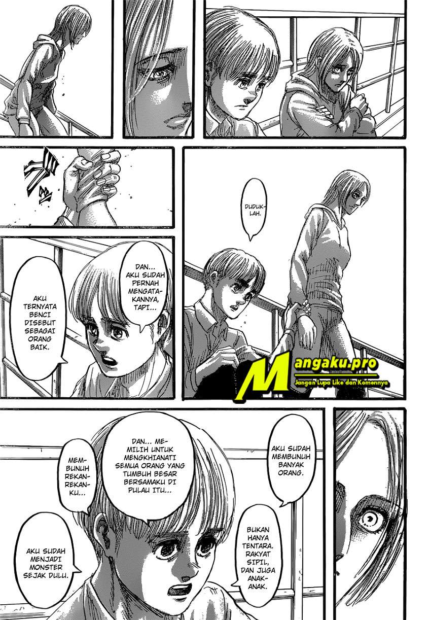 Shingeki no Kyojin Chapter 131.2 - halaman 23