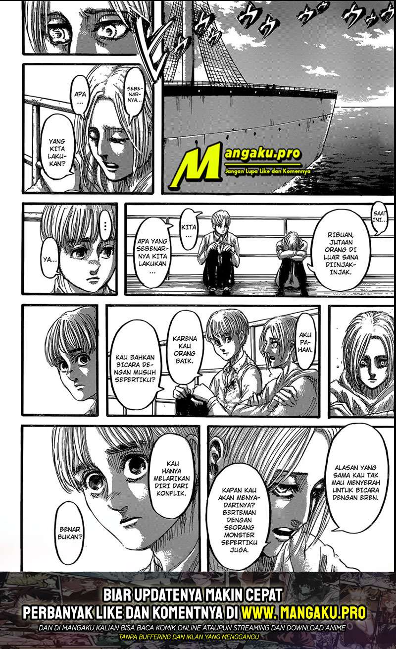 Shingeki no Kyojin Chapter 131.2 - halaman 24