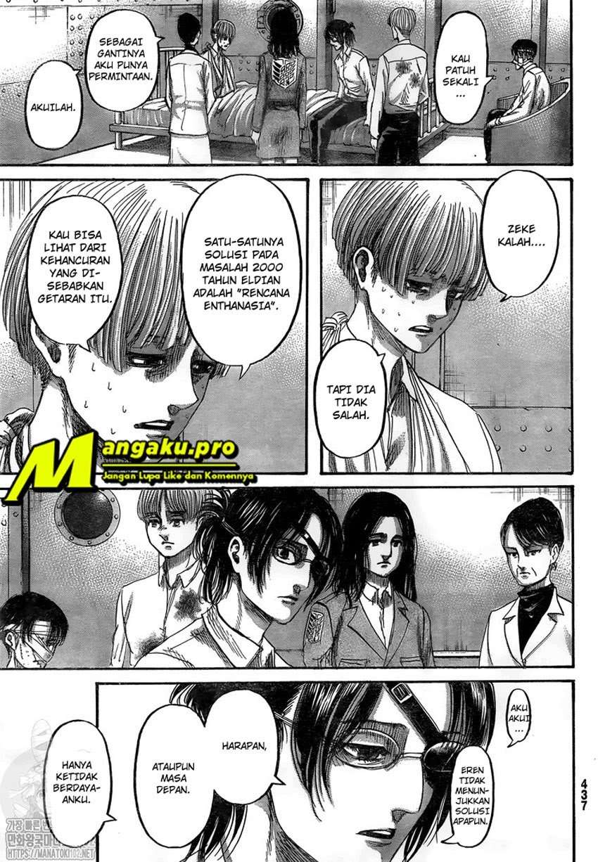 Shingeki no Kyojin Chapter 132.1 - halaman 14