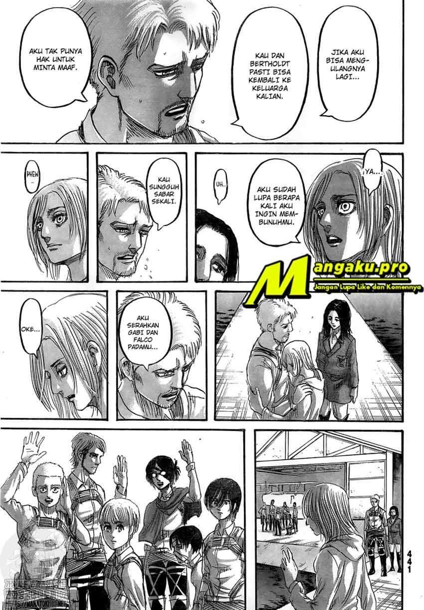 Shingeki no Kyojin Chapter 132.1 - halaman 18