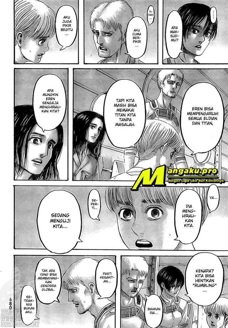 Shingeki no Kyojin Chapter 133.1 - halaman 11