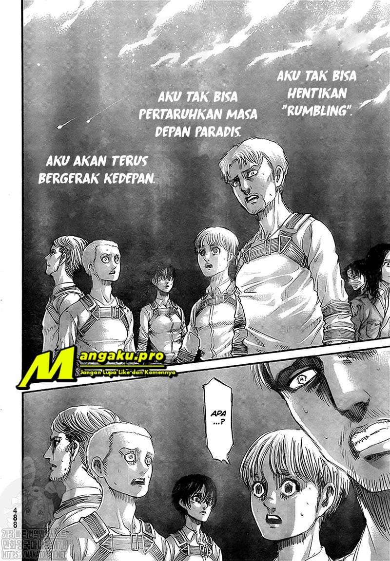 Shingeki no Kyojin Chapter 133.1 - halaman 18