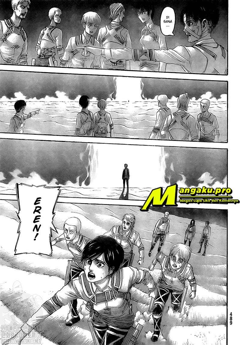 Shingeki no Kyojin Chapter 133.1 - halaman 19