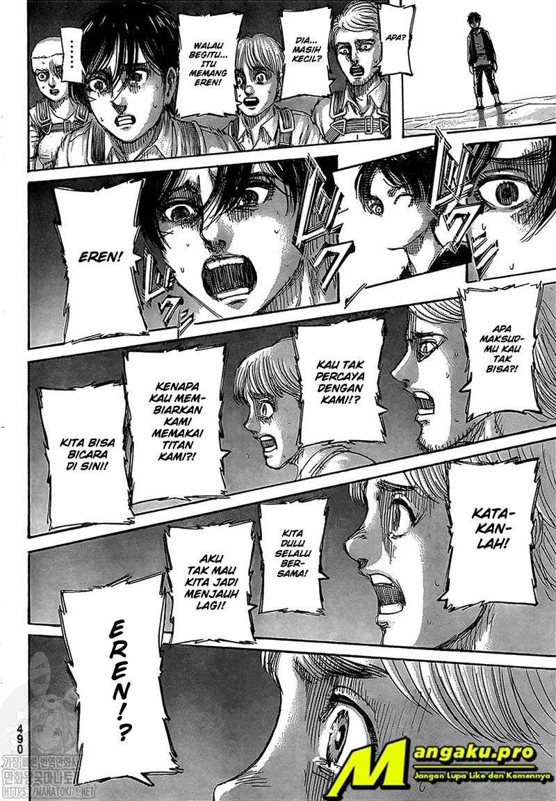 Shingeki no Kyojin Chapter 133.1 - halaman 20