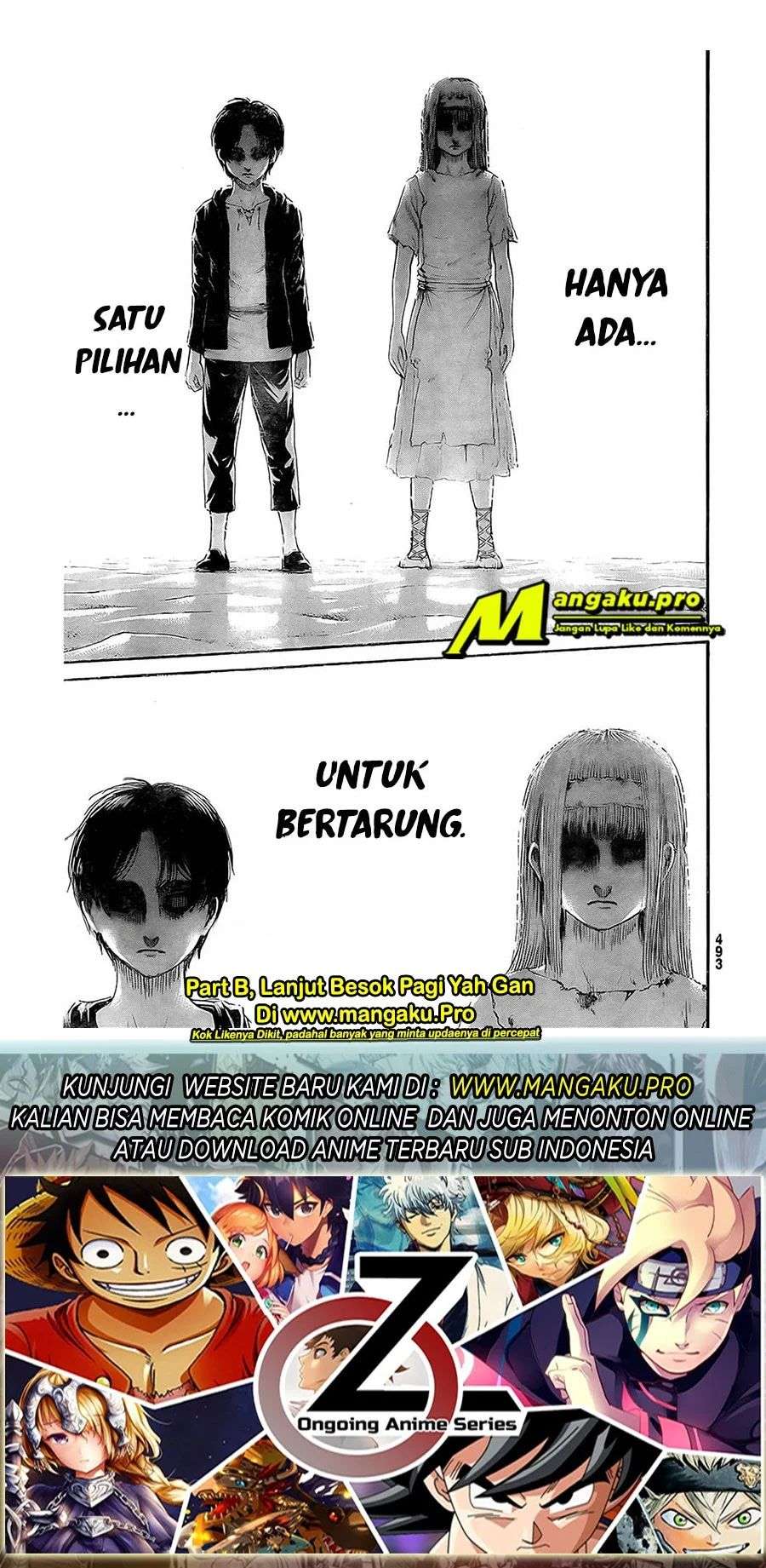 Shingeki no Kyojin Chapter 133.1 - halaman 23