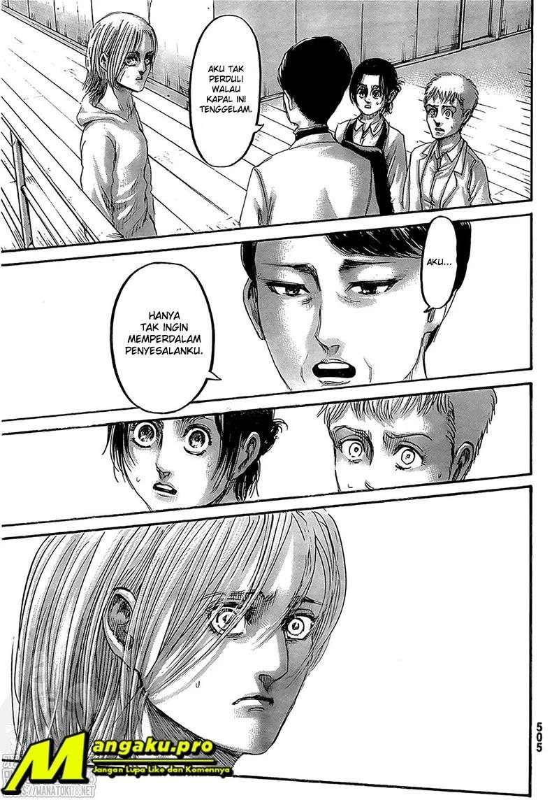 Shingeki no Kyojin Chapter 133.2 - halaman 13