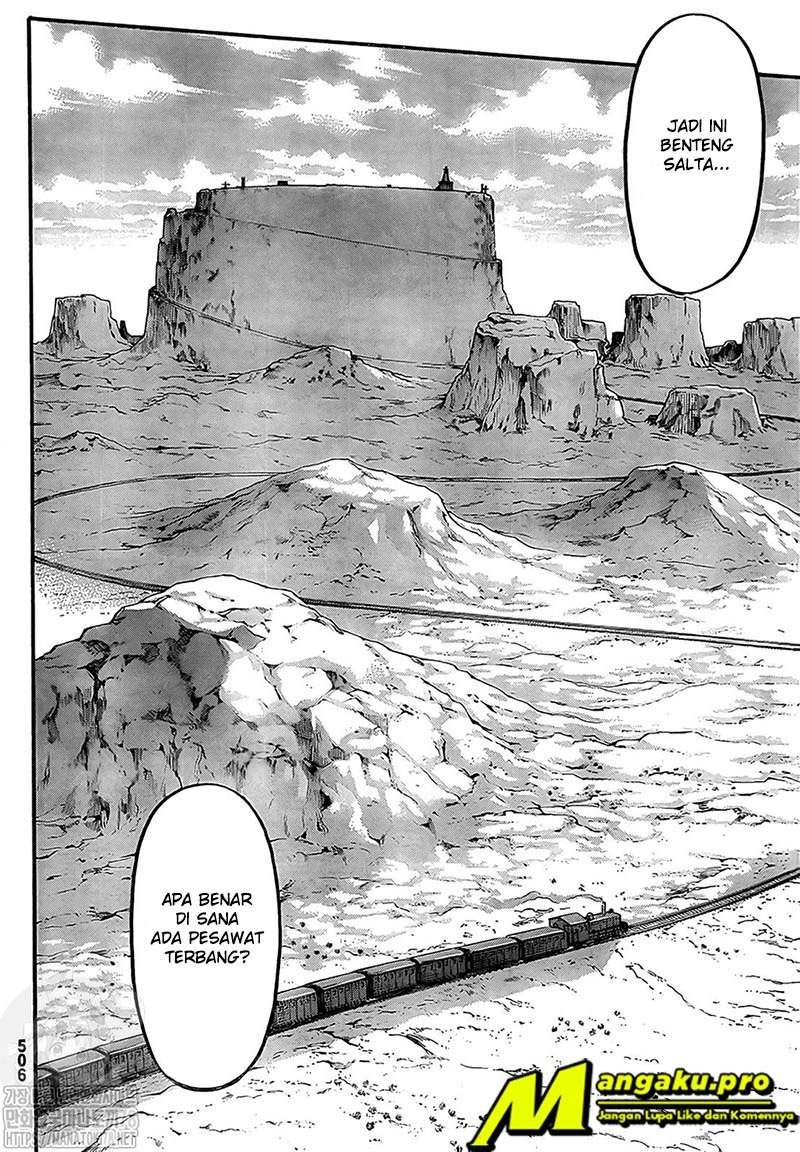 Shingeki no Kyojin Chapter 133.2 - halaman 14