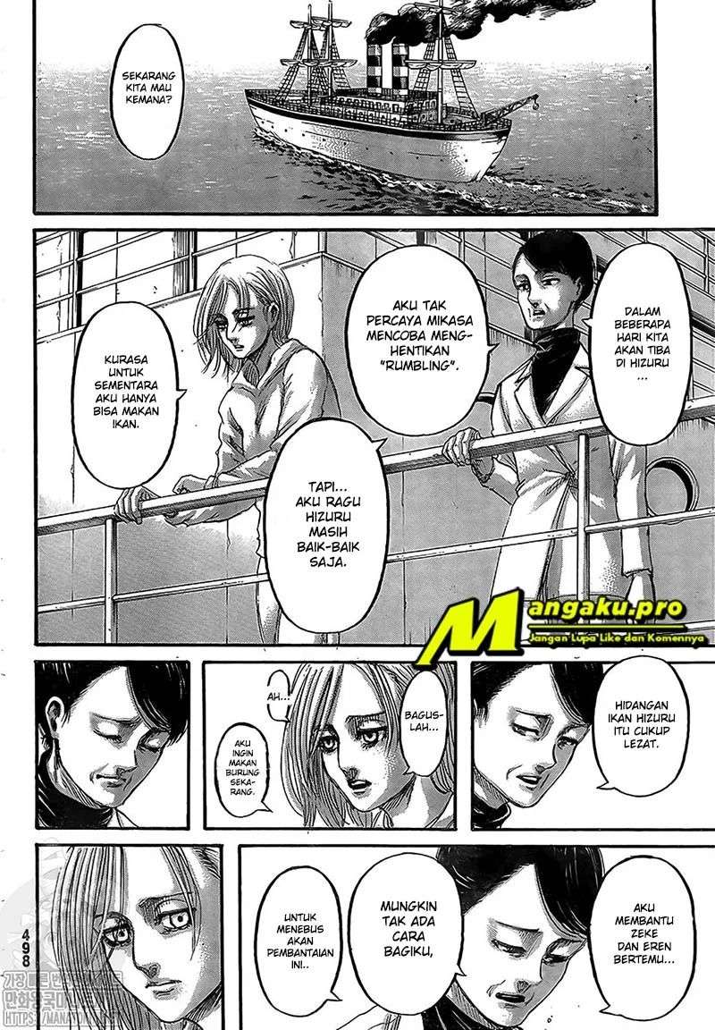Shingeki no Kyojin Chapter 133.2 - halaman 6