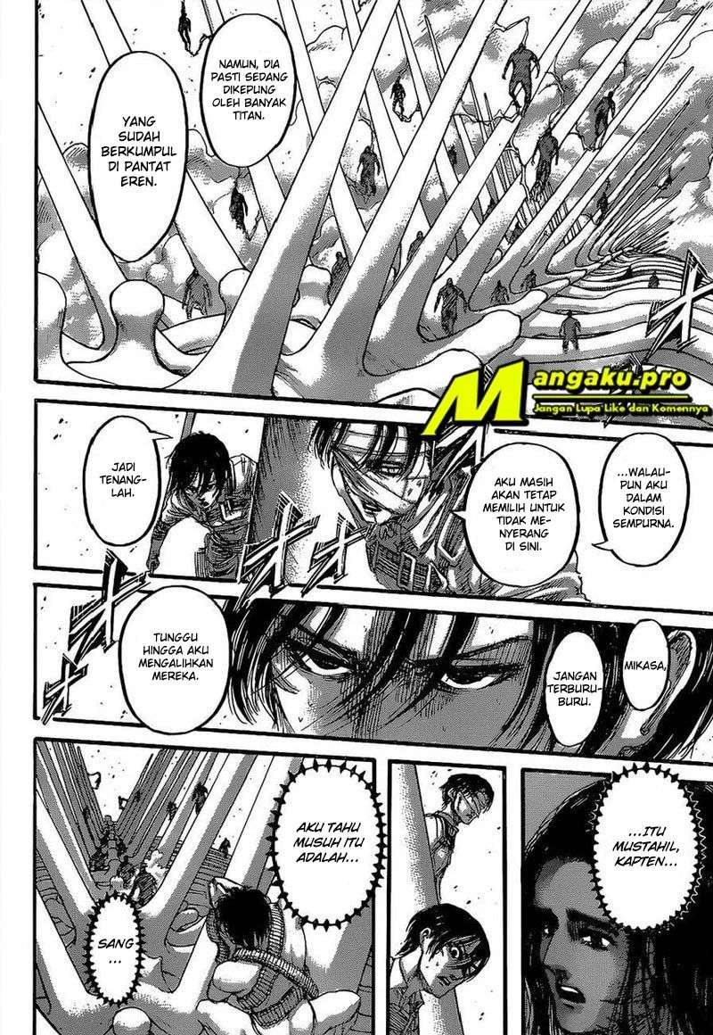 Shingeki no Kyojin Chapter 135.1 - halaman 16