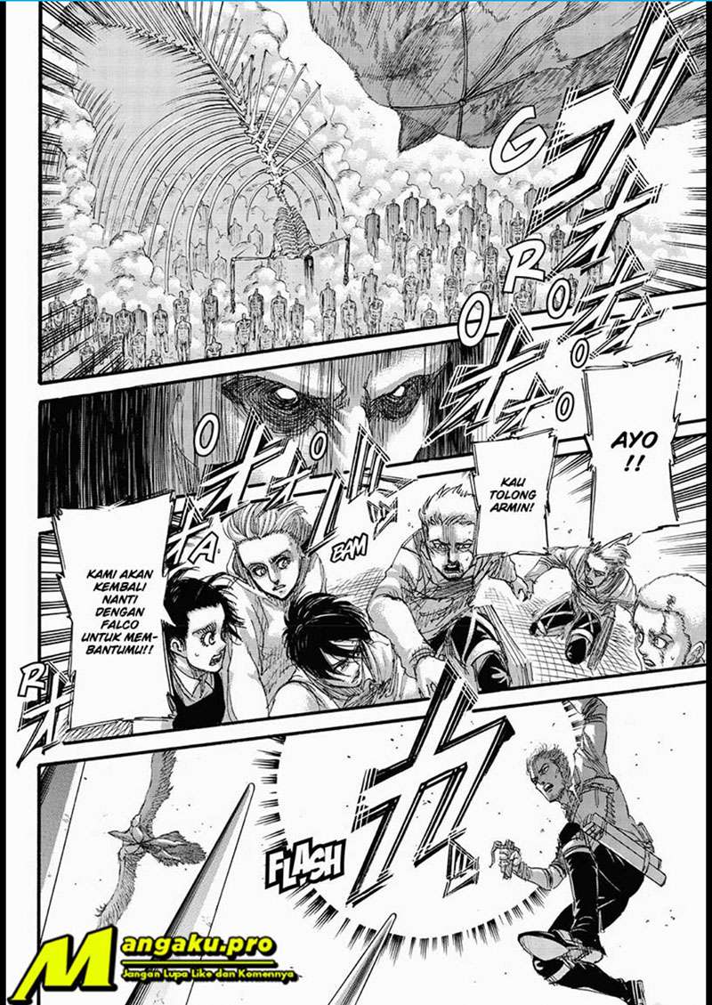 Shingeki no Kyojin Chapter 136.1 - halaman 18