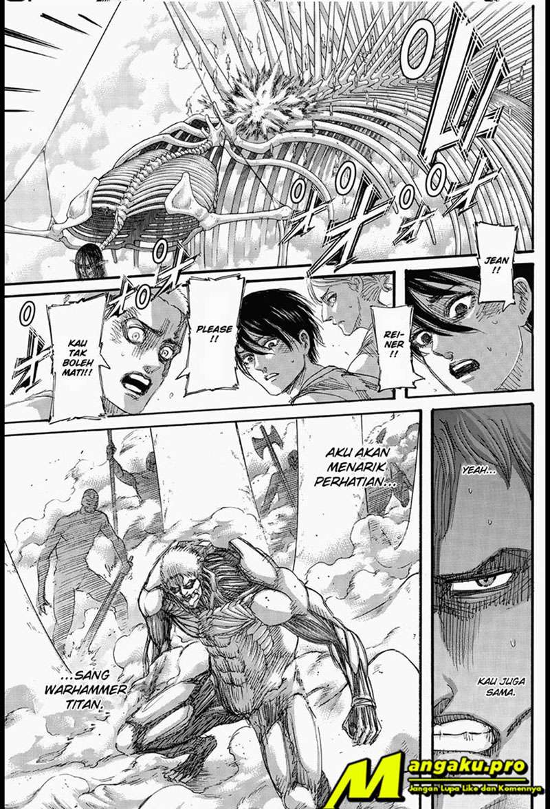 Shingeki no Kyojin Chapter 136.1 - halaman 19