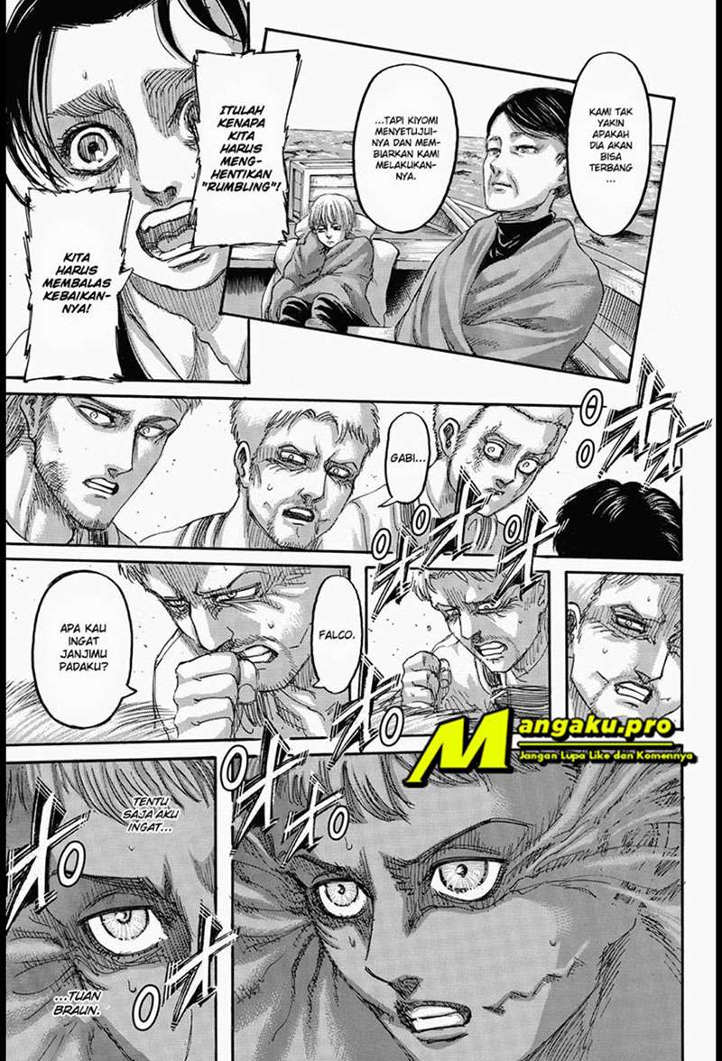 Shingeki no Kyojin Chapter 136.1 - halaman 5
