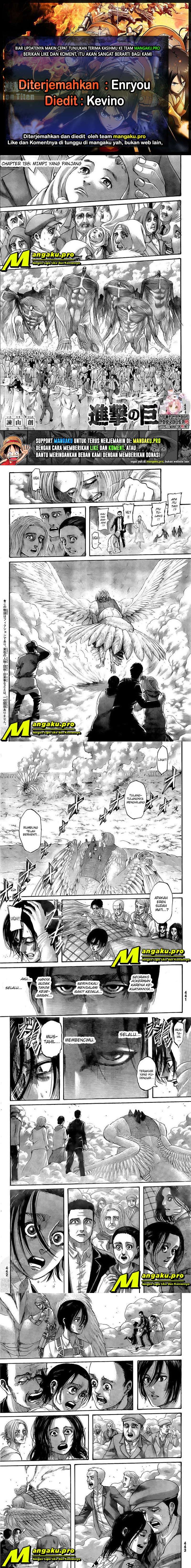 Shingeki no Kyojin Chapter 138.1 - halaman 1