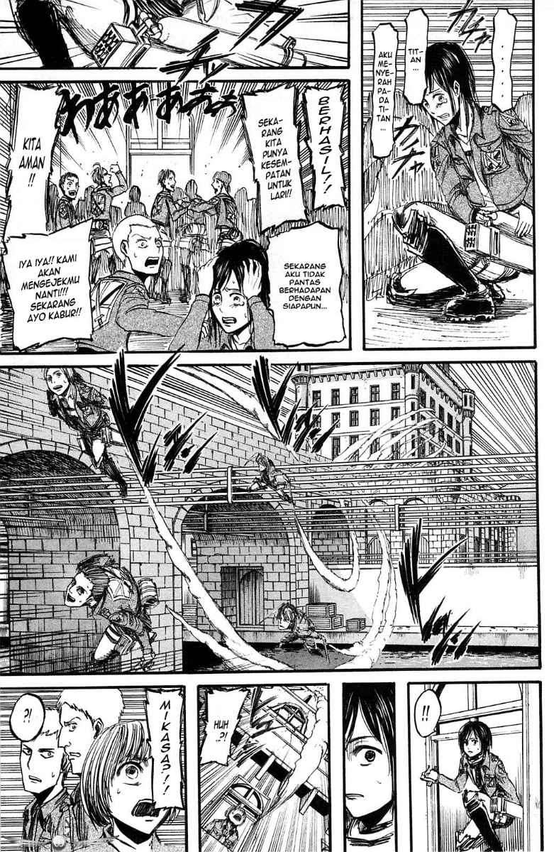 Shingeki no Kyojin Chapter 9 - halaman 21