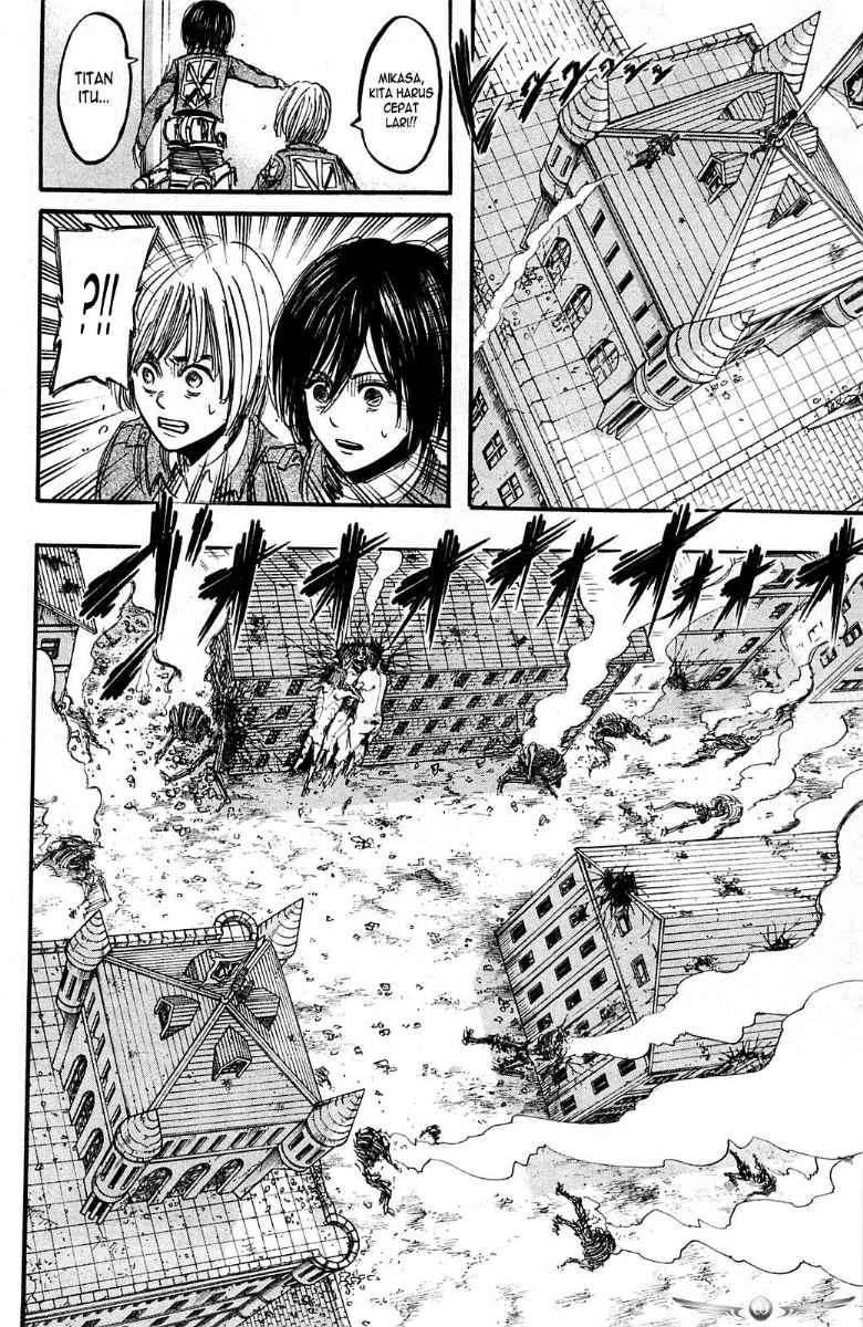 Shingeki no Kyojin Chapter 9 - halaman 22