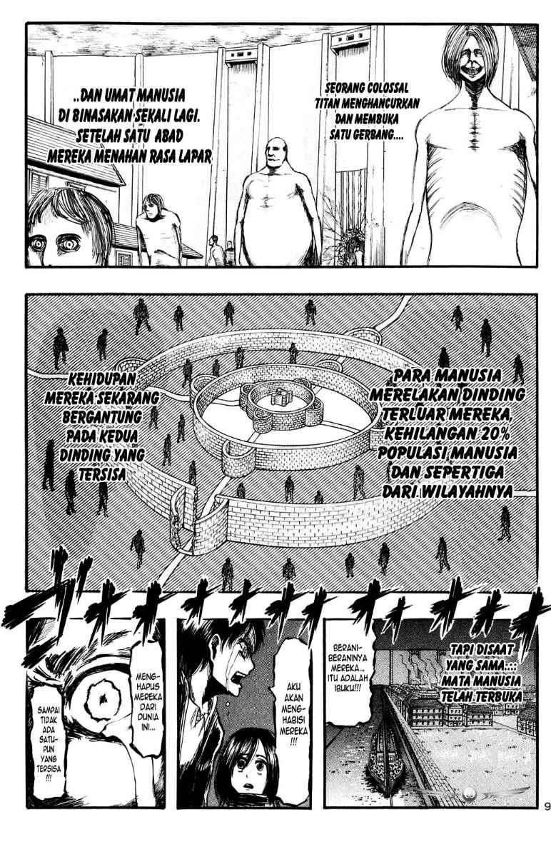 Shingeki no Kyojin Chapter 9.5 - halaman 6