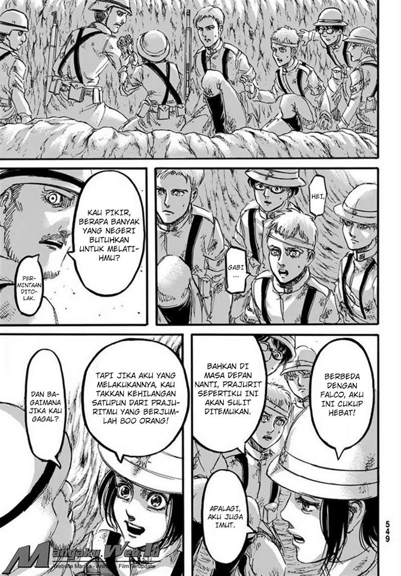 Shingeki no Kyojin Chapter 91 - halaman 29