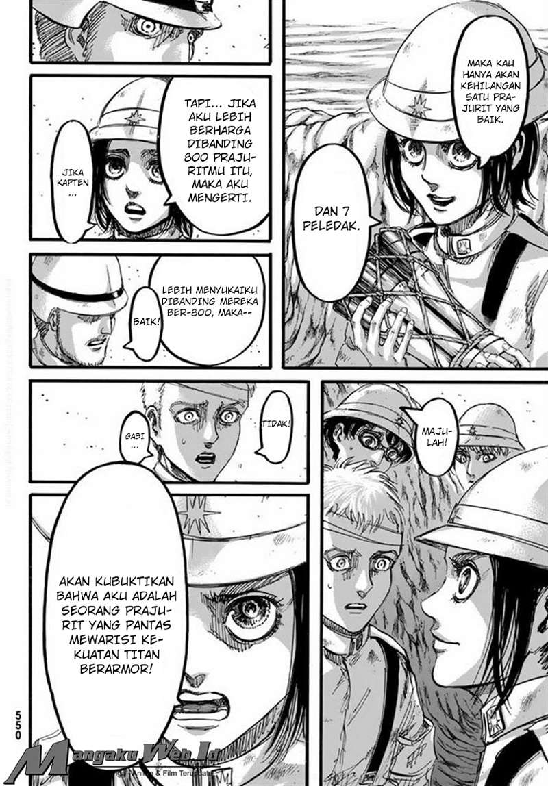Shingeki no Kyojin Chapter 91 - halaman 30