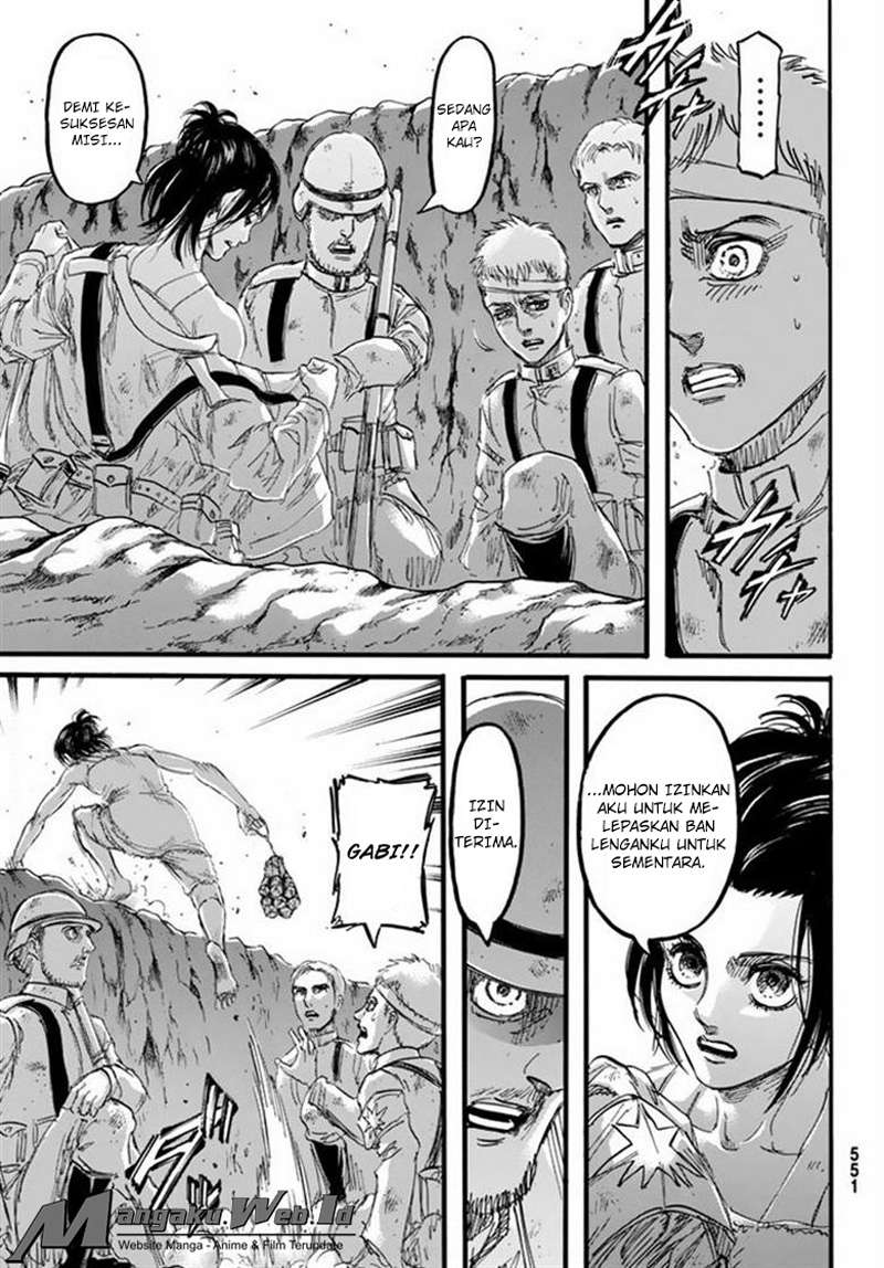 Shingeki no Kyojin Chapter 91 - halaman 31