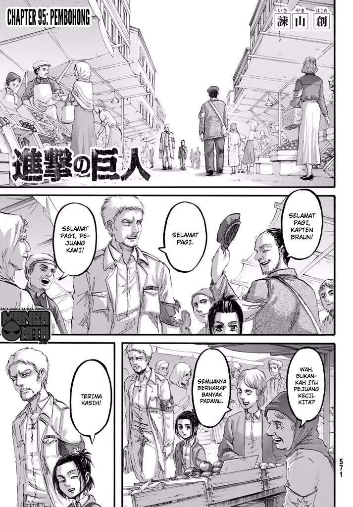 Shingeki no Kyojin Chapter 95 - halaman 2