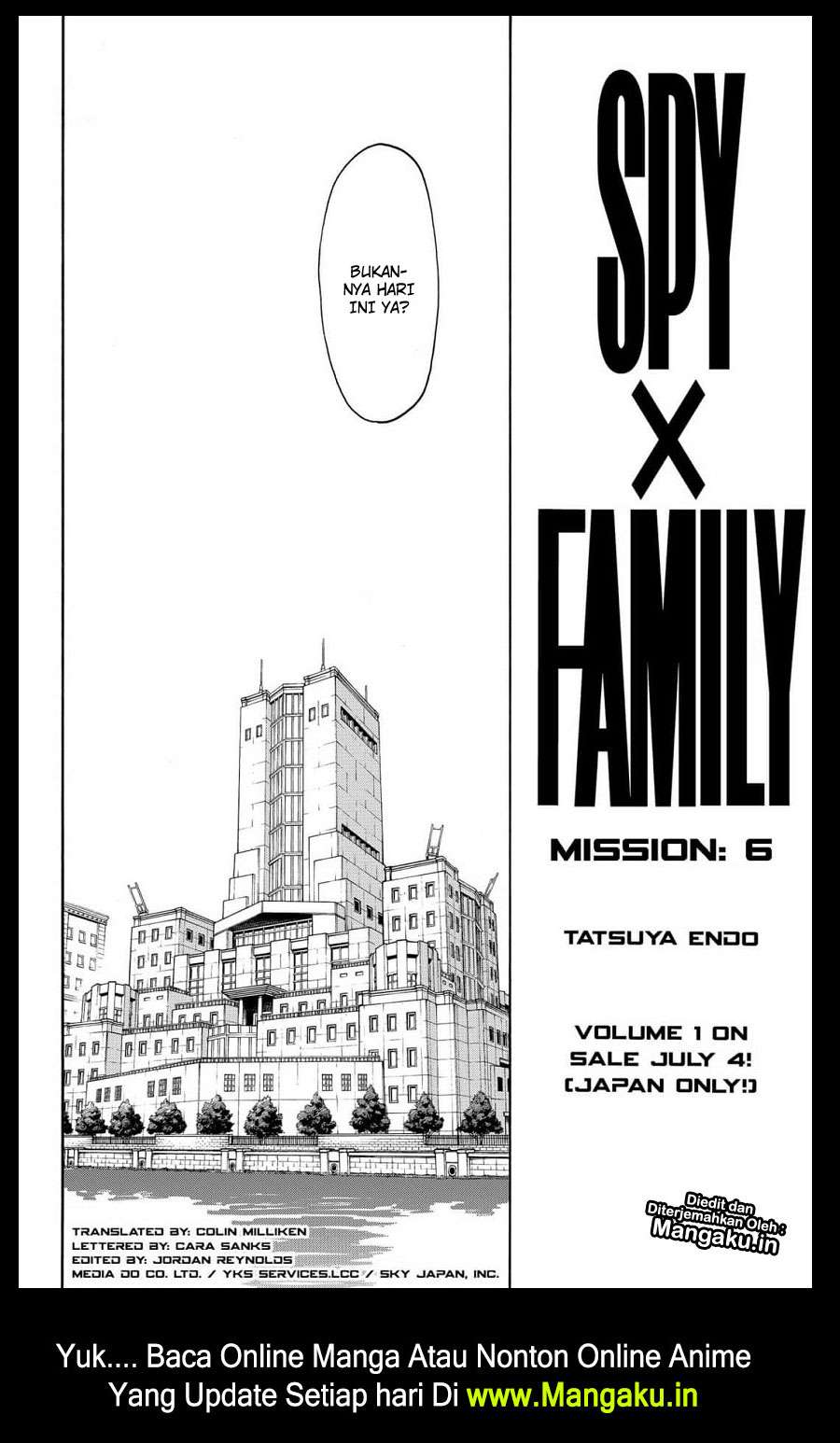 Spy X Family Chapter 6 - halaman 3
